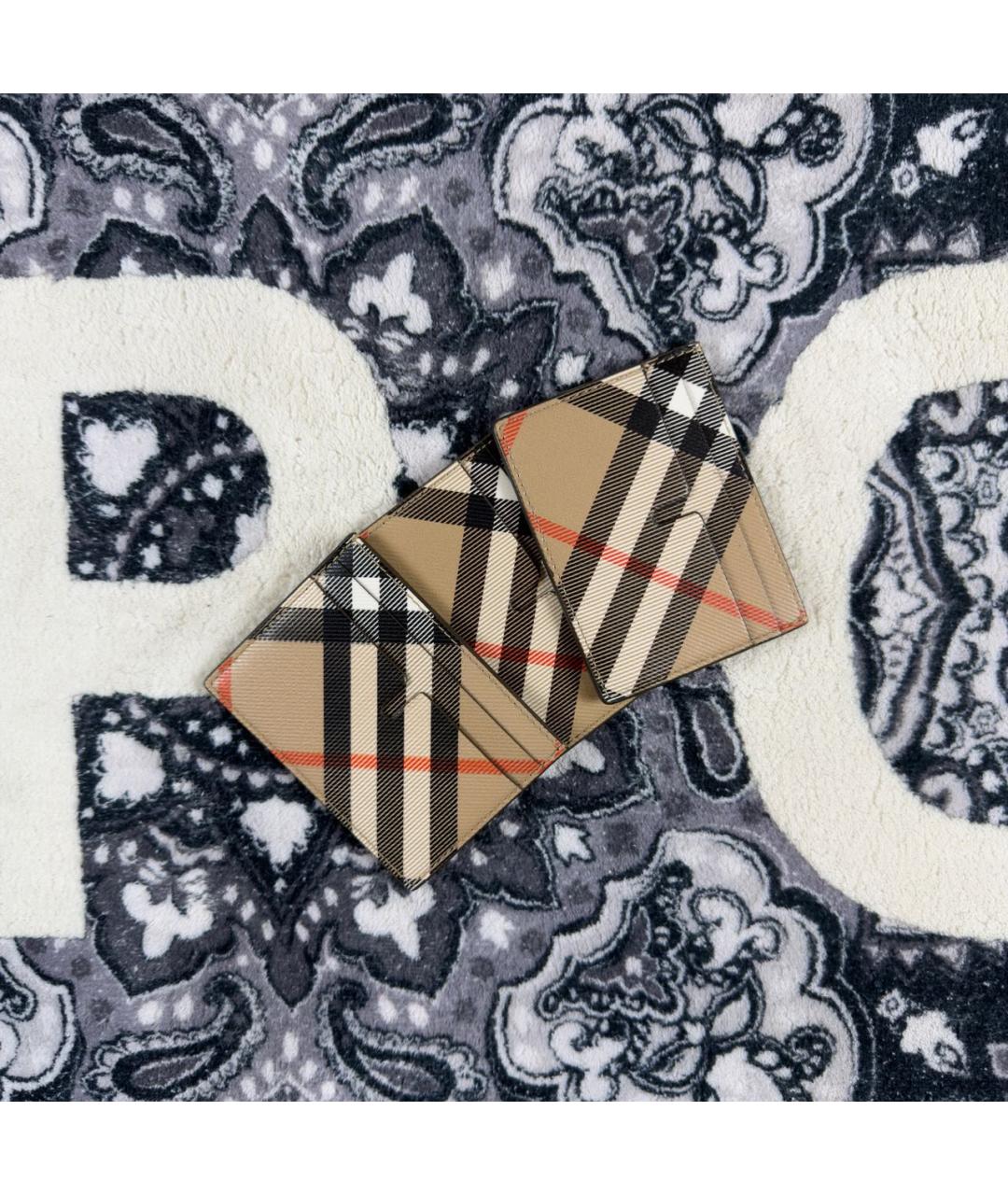 BURBERRY Кожаный кардхолдер, фото 3