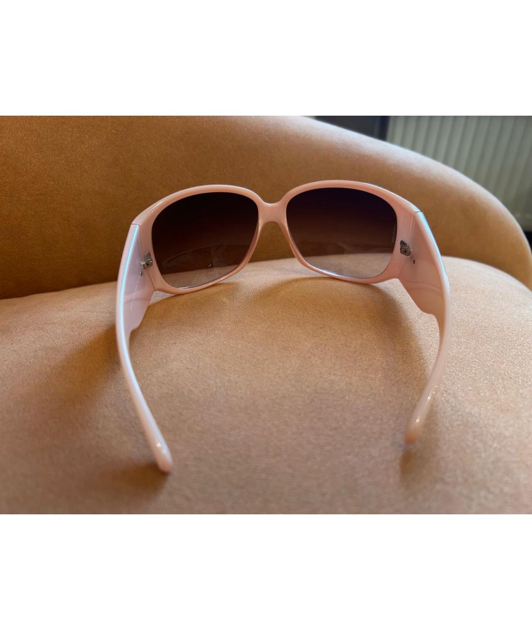 DOLCE&GABBANA Розовые пластиковые солнцезащитные очки, фото 6