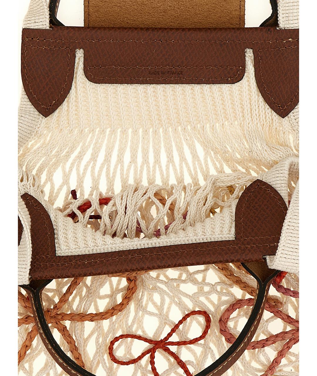 LONGCHAMP Мульти хлопковая сумка тоут, фото 4