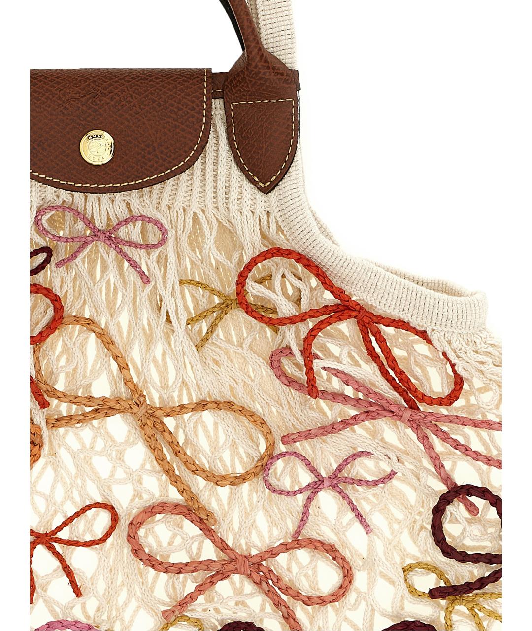 LONGCHAMP Мульти хлопковая сумка тоут, фото 3