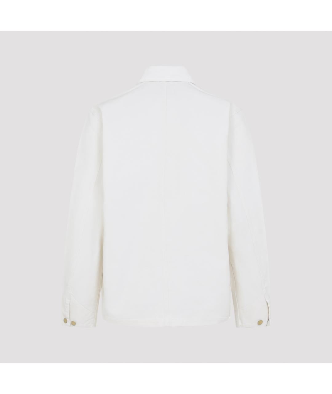 CARHARTT WIP Белая хлопковая куртка, фото 3