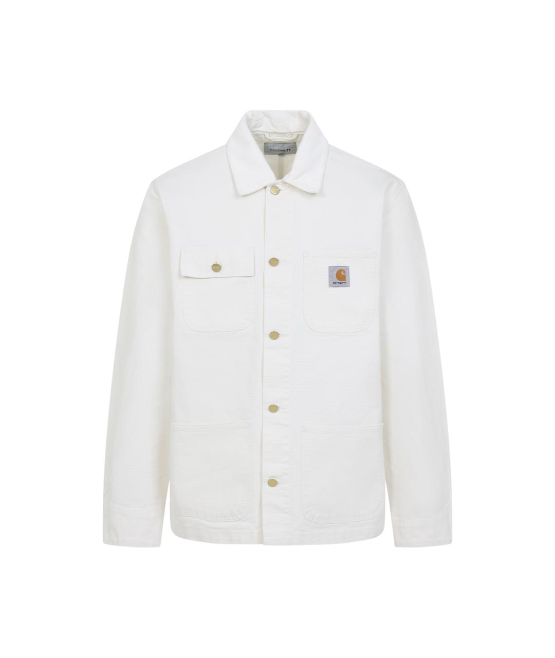 CARHARTT WIP Белая хлопковая куртка, фото 1