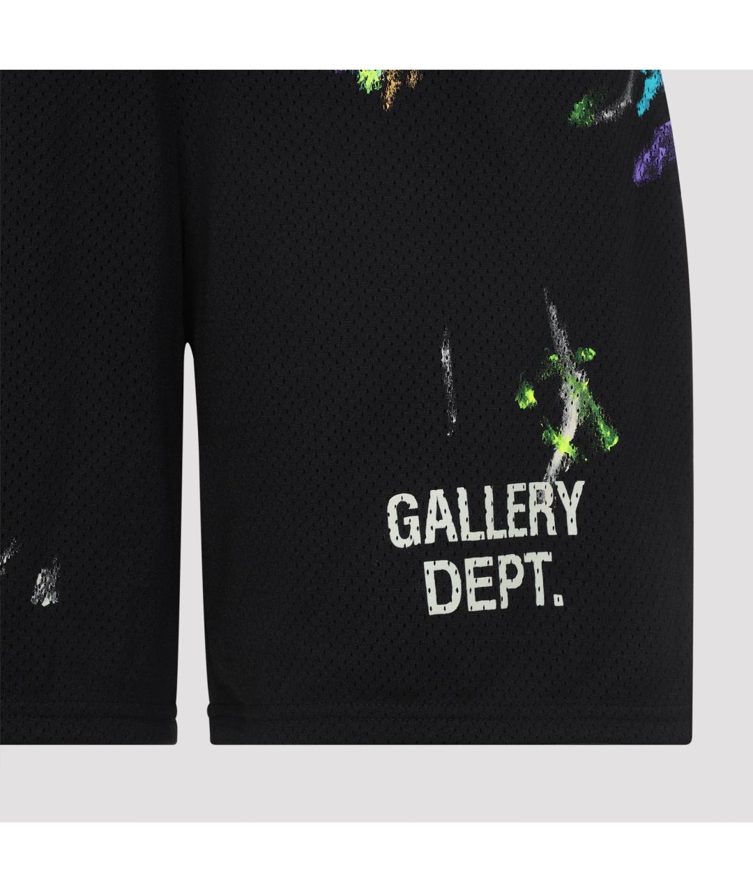 Gallery Dept Черные полиэстеровые шорты, фото 5