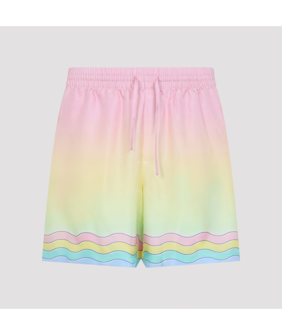 CASABLANCA Мульти шелковые шорты, фото 3