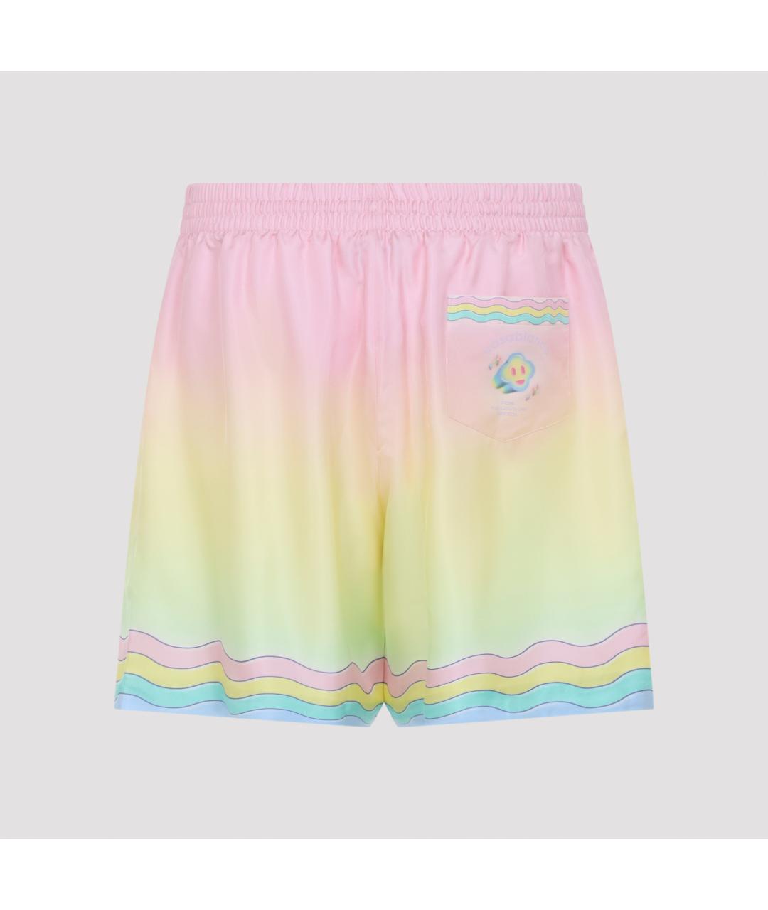 CASABLANCA Мульти шелковые шорты, фото 4