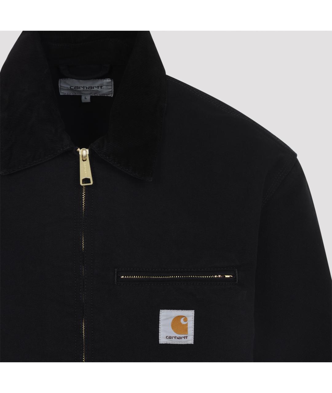 CARHARTT WIP Черная хлопковая куртка, фото 5