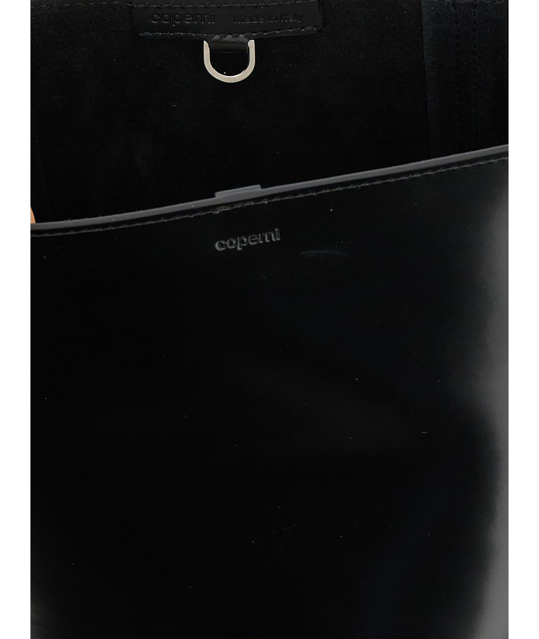 COPERNI Черная кожаная сумка через плечо, фото 4