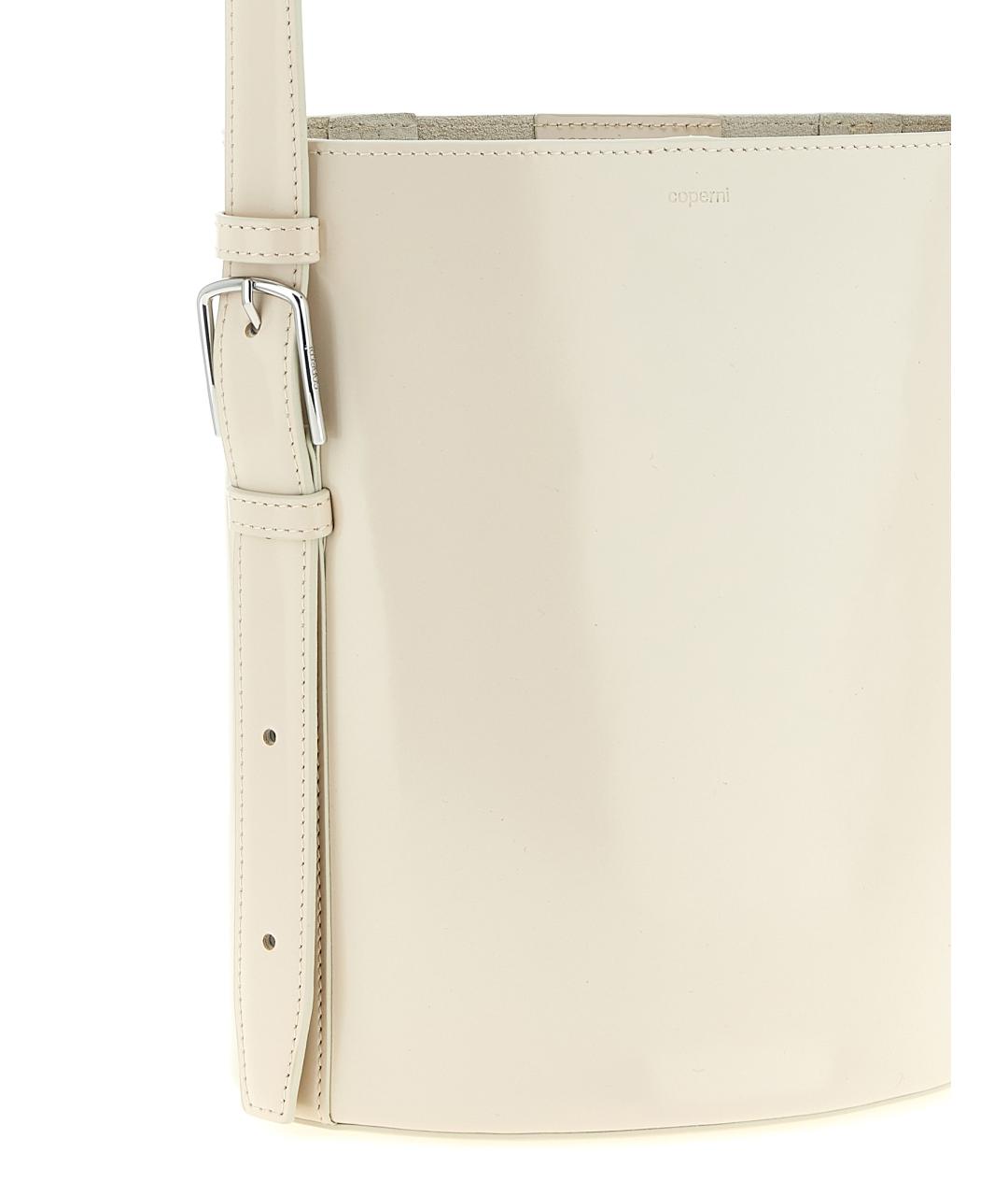 COPERNI Бежевая кожаная сумка через плечо, фото 3