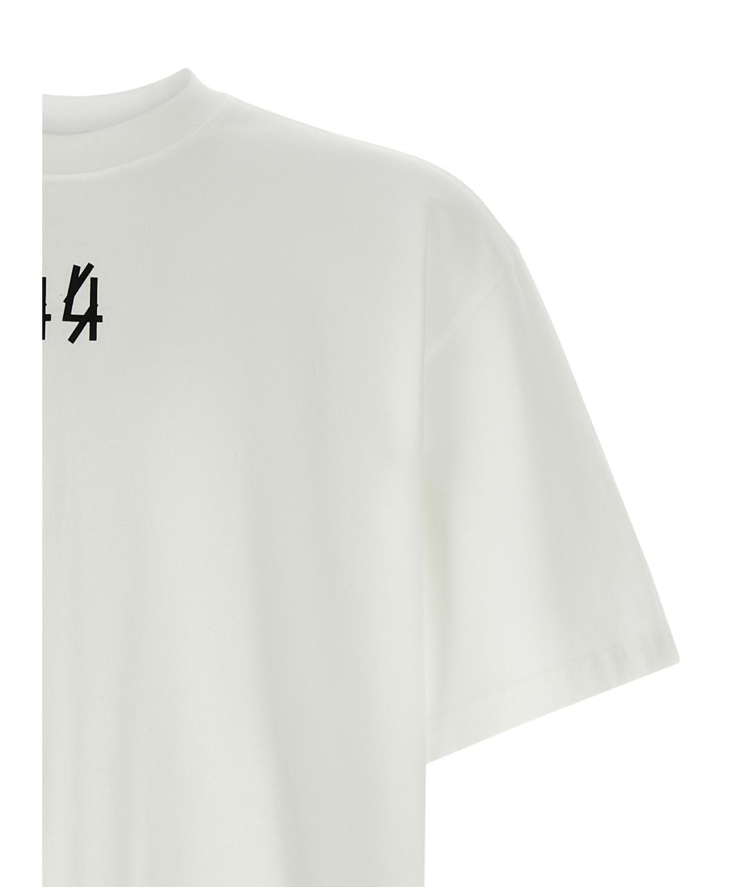 44 LABEL Белая хлопковая футболка, фото 3