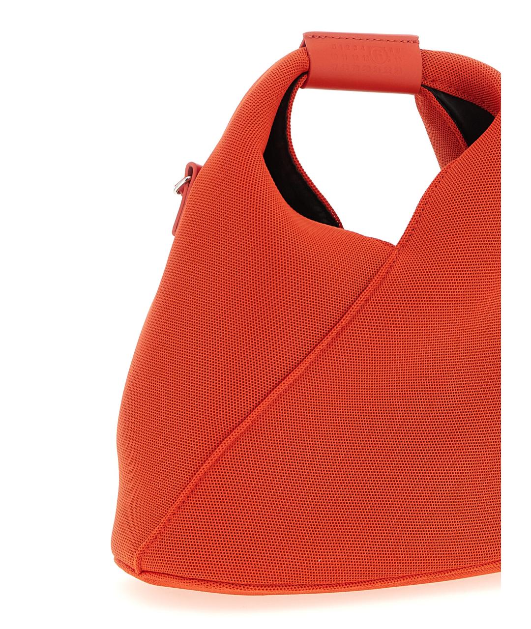 MM6 MAISON MARGIELA Красная синтетическая сумка тоут, фото 3