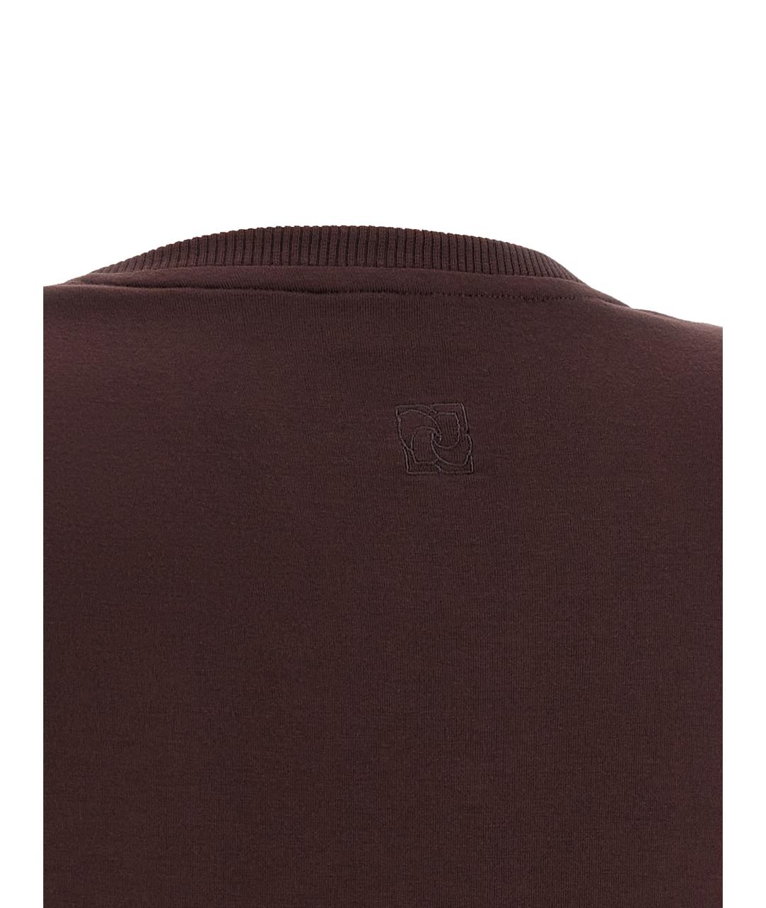 MAGDA BUTRYM Коричневая футболка, фото 4