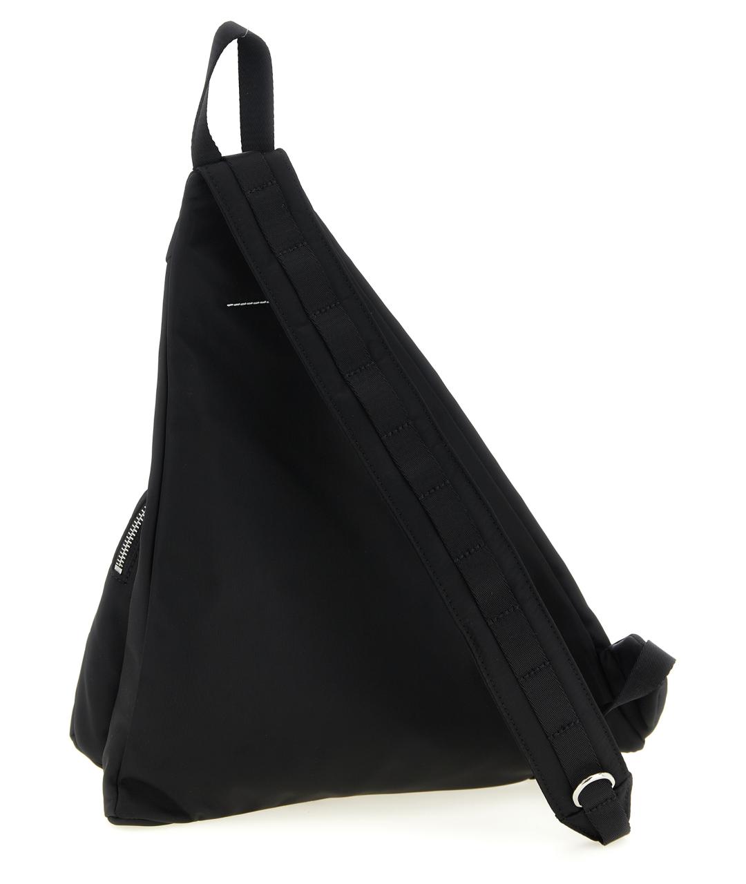 MM6 MAISON MARGIELA Черная синтетическая сумка через плечо, фото 2