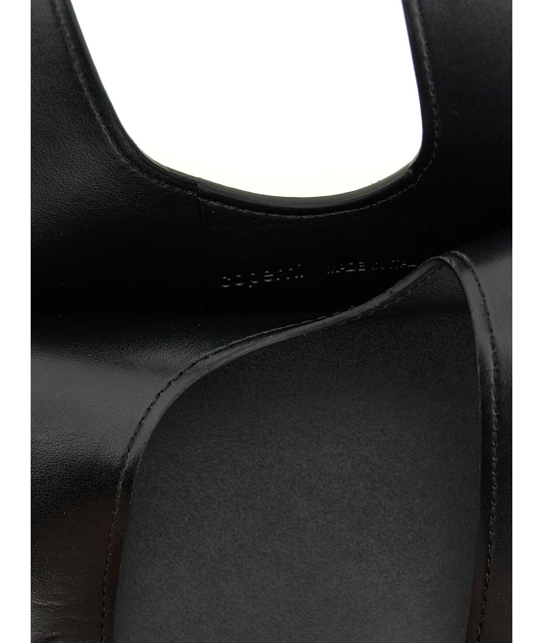 COPERNI Черная кожаная сумка через плечо, фото 4