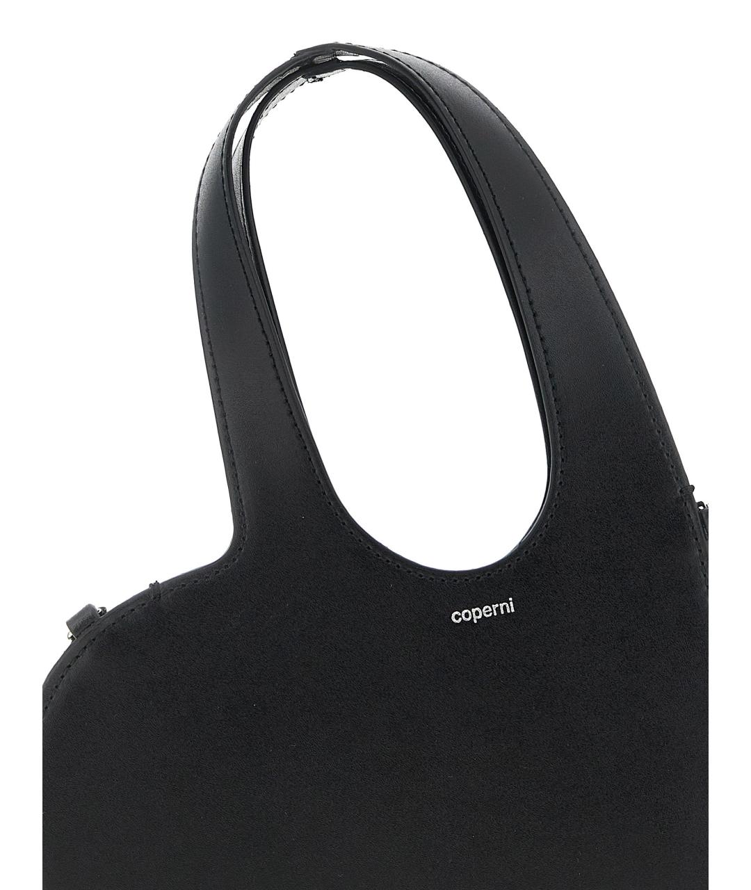 COPERNI Черная кожаная сумка через плечо, фото 3