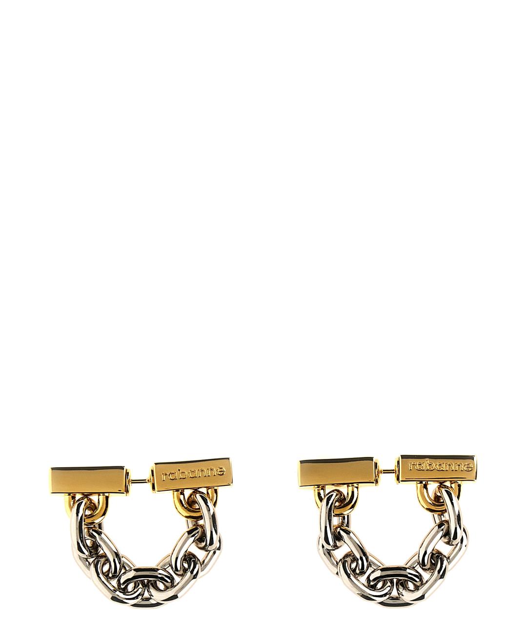 PACO RABANNE Мульти металлические серьги, фото 1