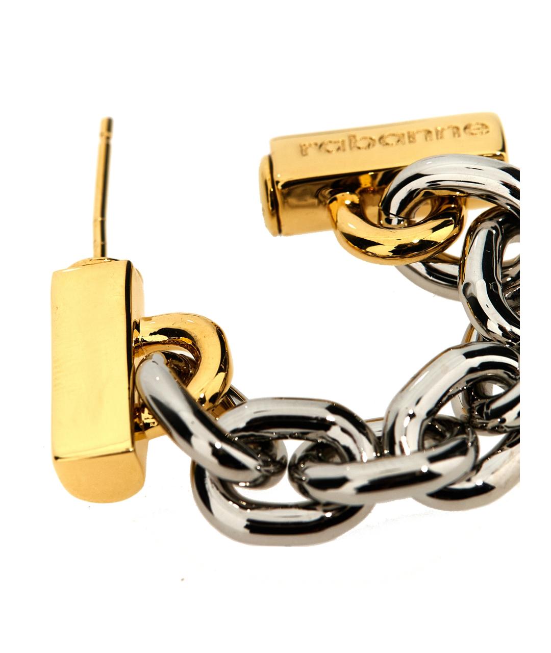 PACO RABANNE Мульти металлические серьги, фото 3