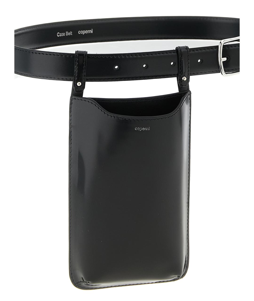 COPERNI Черный кожаный ремень, фото 3