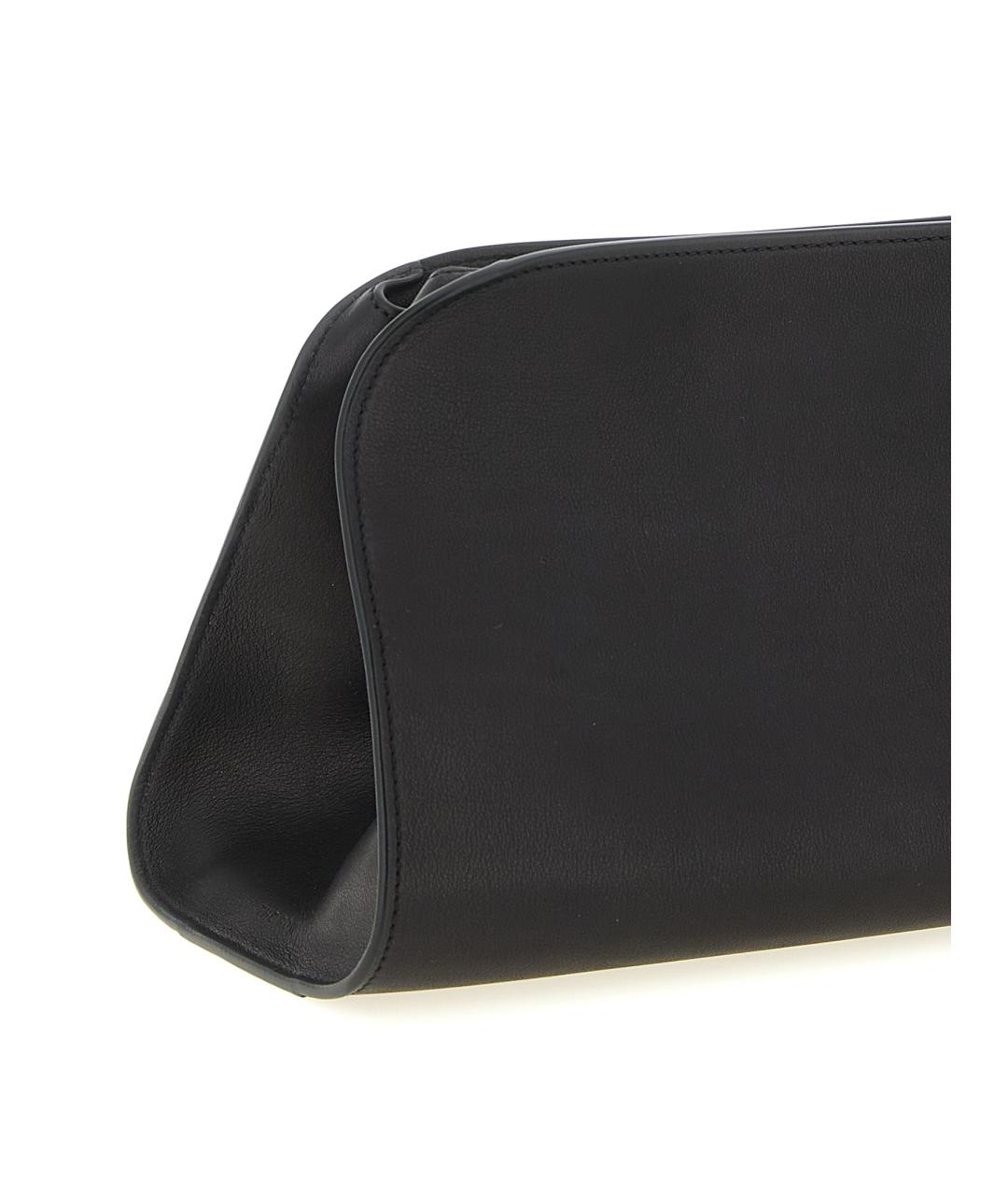 THE ROW Черная кожаная сумка через плечо, фото 3