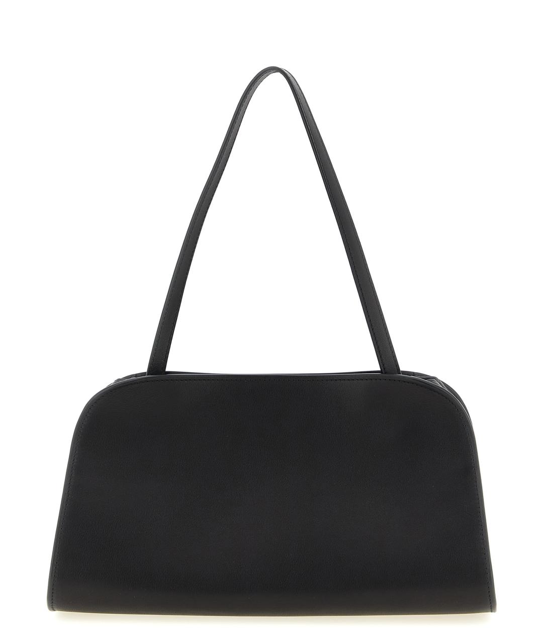 THE ROW Черная кожаная сумка через плечо, фото 1