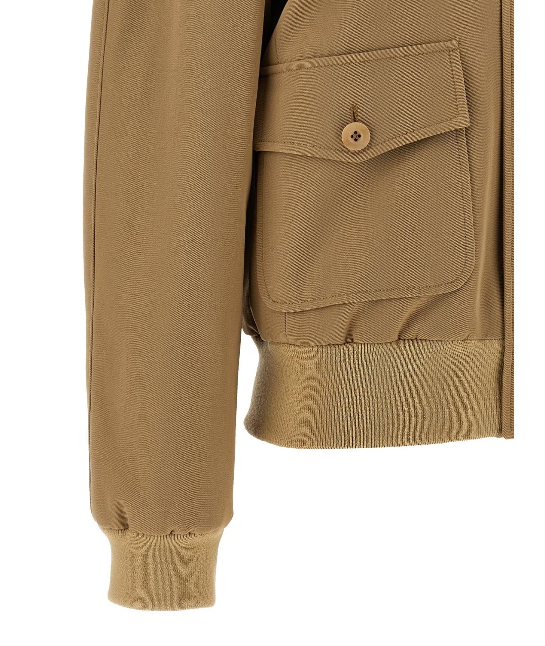 A.P.C. Бежевая хлопковая куртка, фото 4