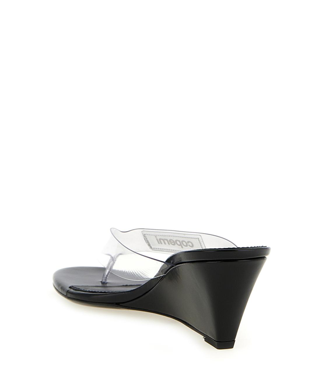 COPERNI Черные синтетические мюли, фото 3