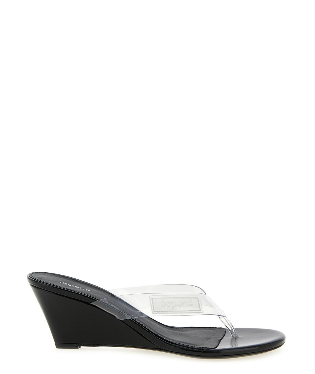 COPERNI Черные синтетические мюли, фото 1