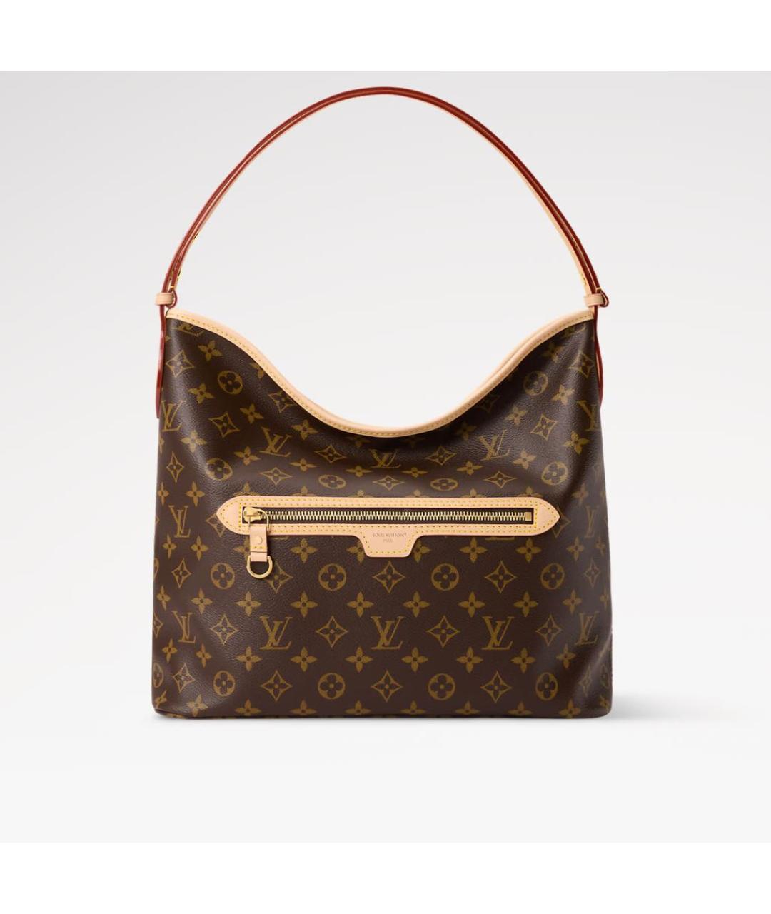 LOUIS VUITTON Коричневая сумка тоут, фото 5