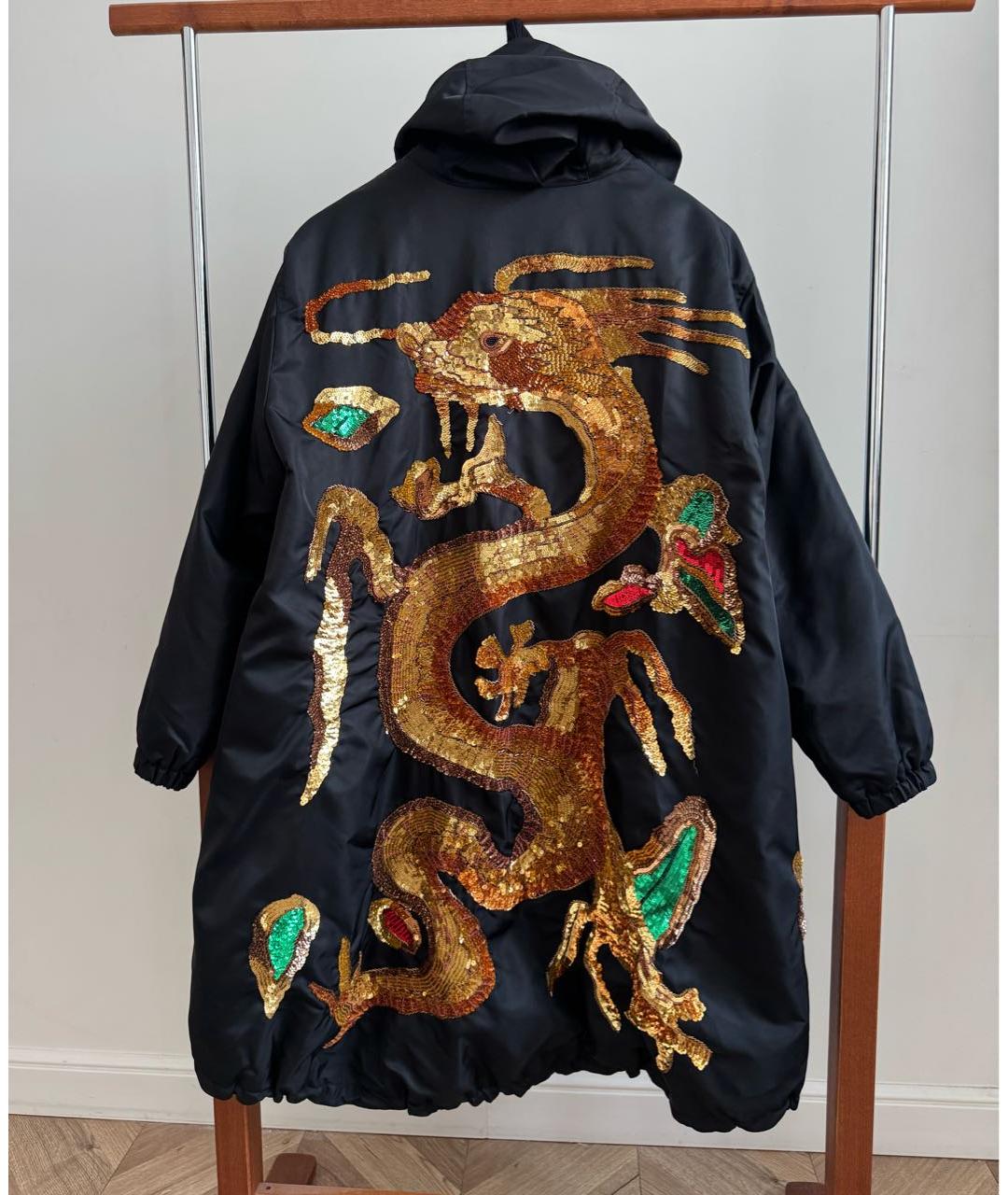 VALENTINO Черная синтетическая парка, фото 3