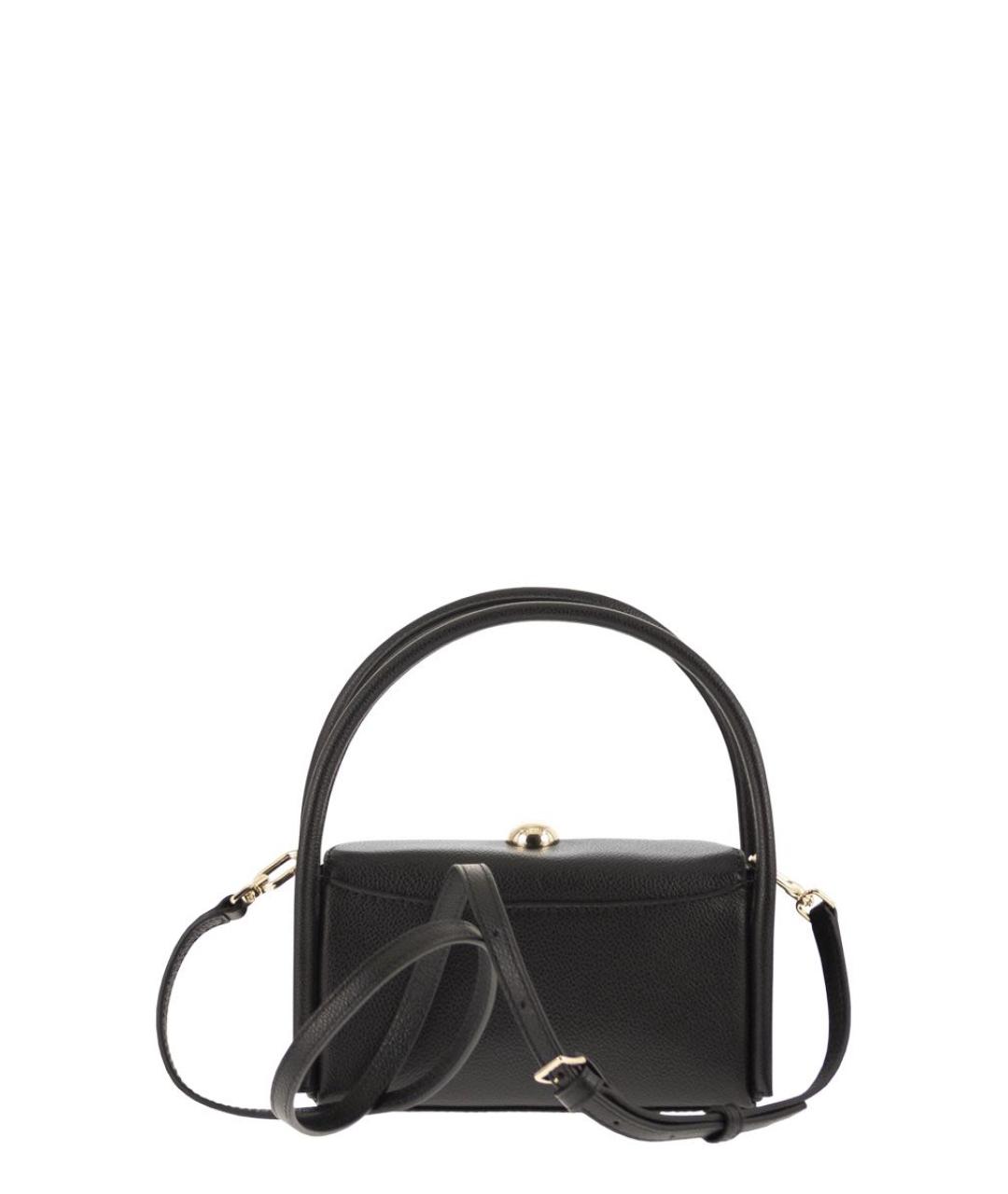 FURLA Черная кожаная сумка через плечо, фото 2