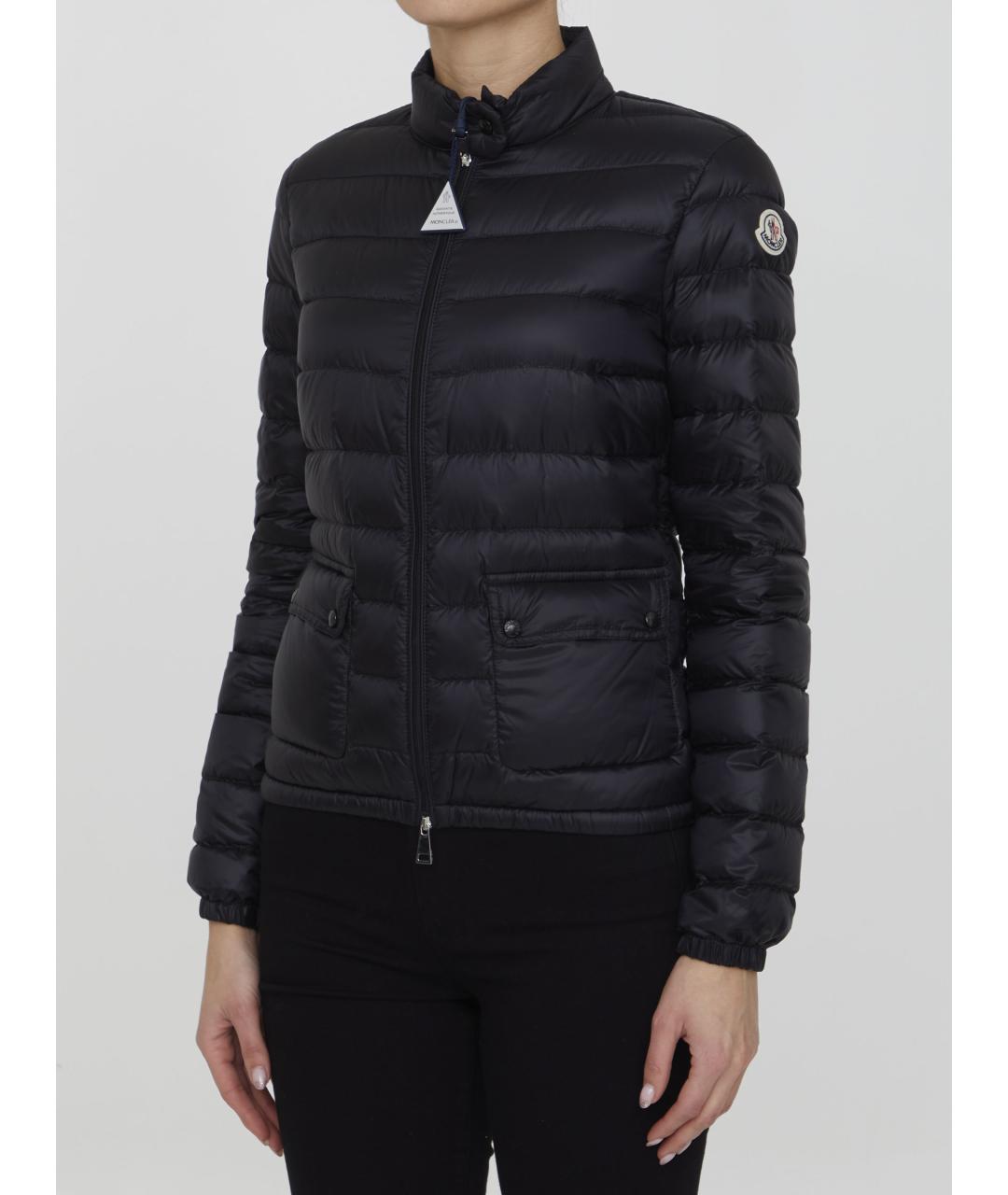 MONCLER Черная полиамидовая куртка, фото 3