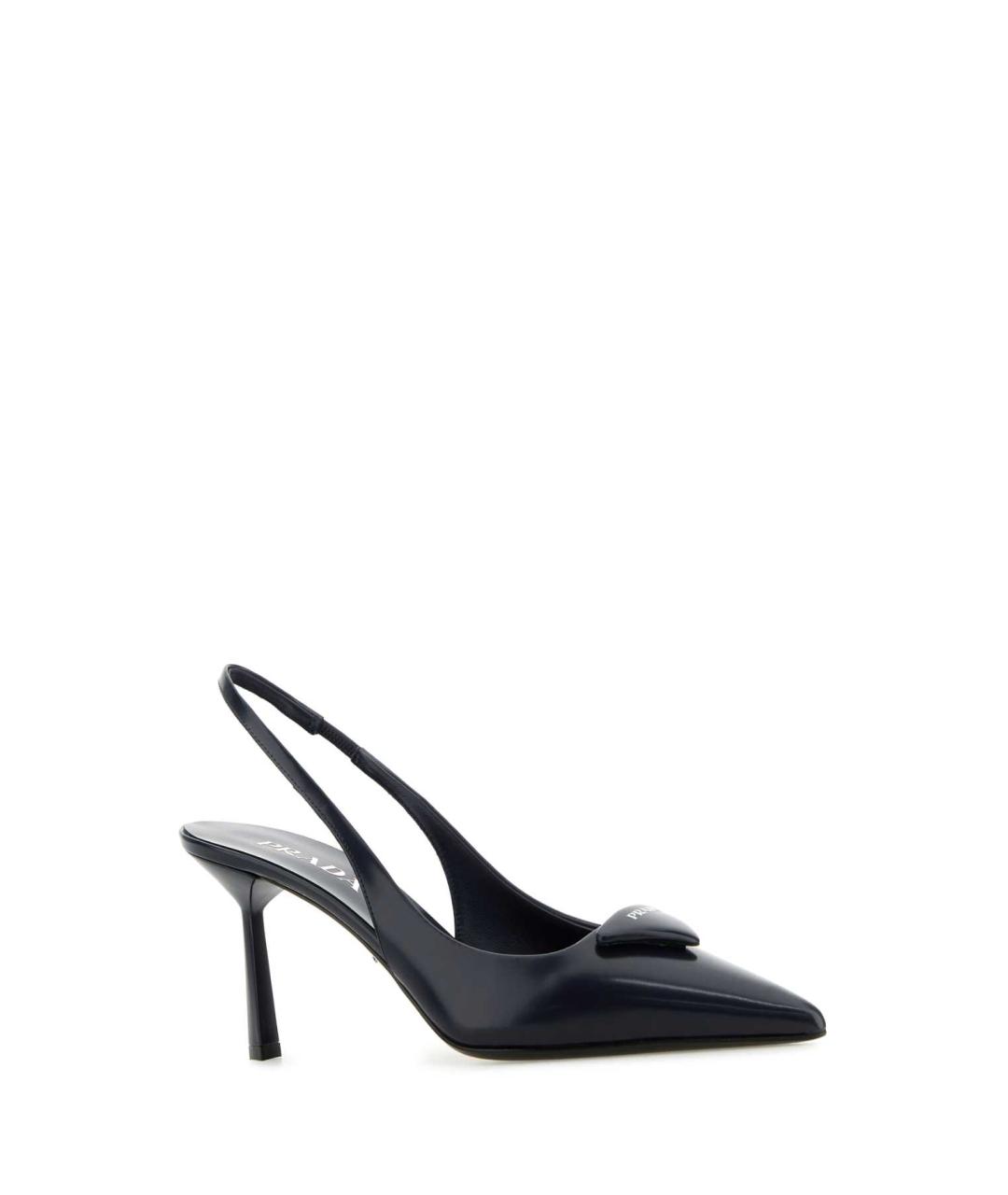 PRADA Синие кожаные туфли, фото 3