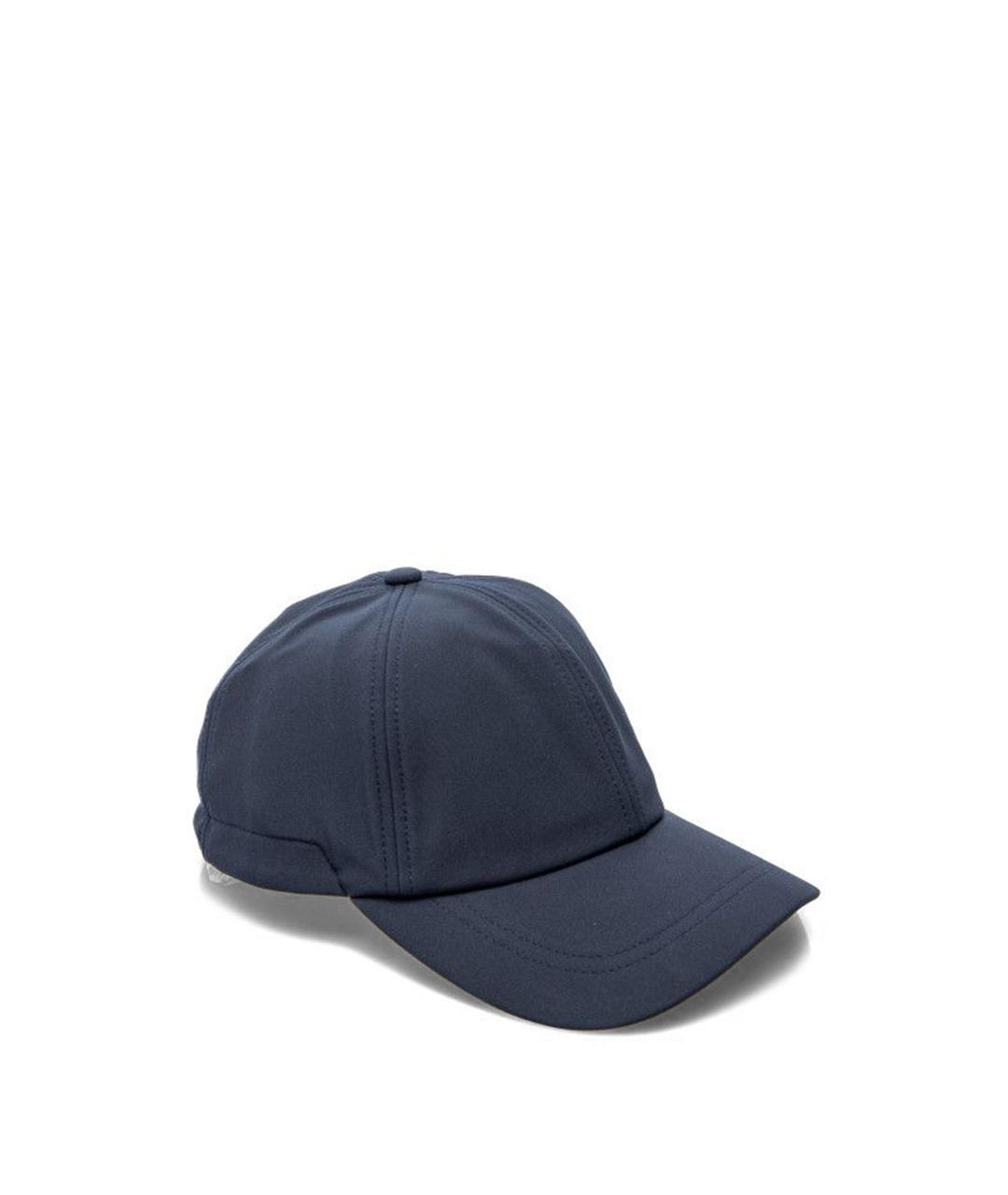 STONE ISLAND Темно-синяя кепка/бейсболка, фото 2