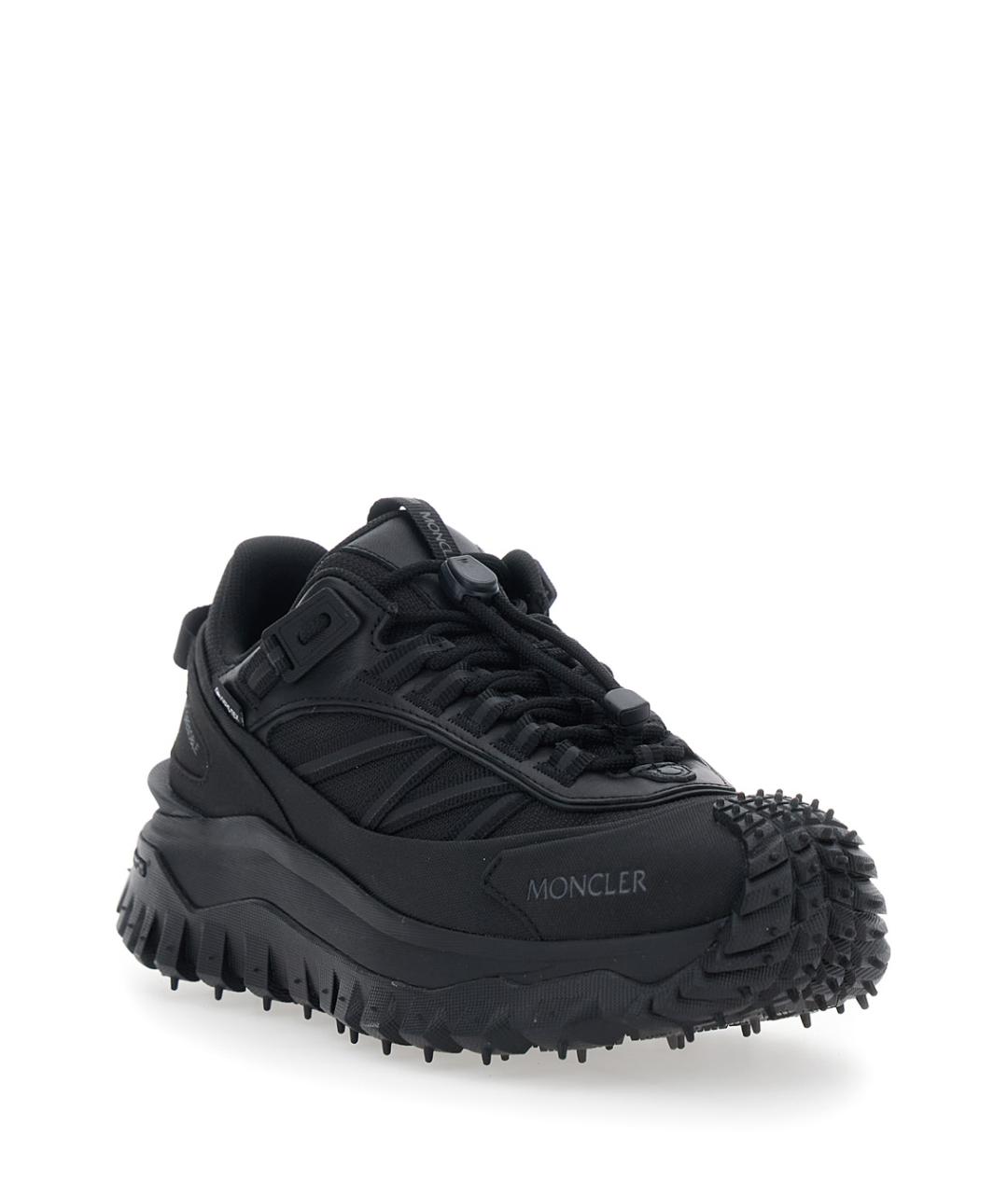 MONCLER Черные кроссовки, фото 2