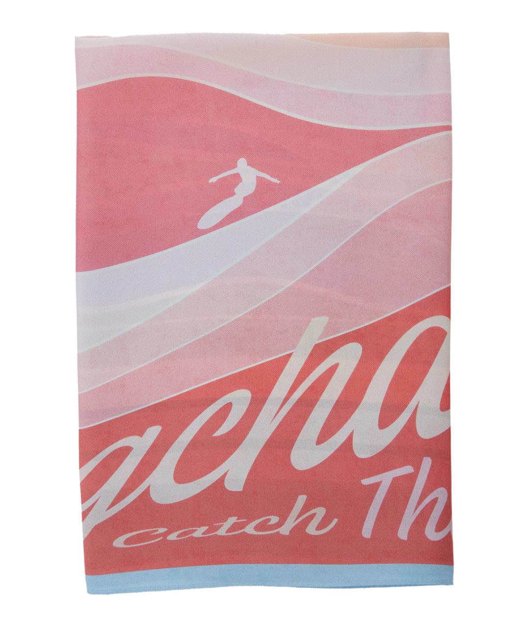 LONGCHAMP Красный шелковый шарф, фото 2