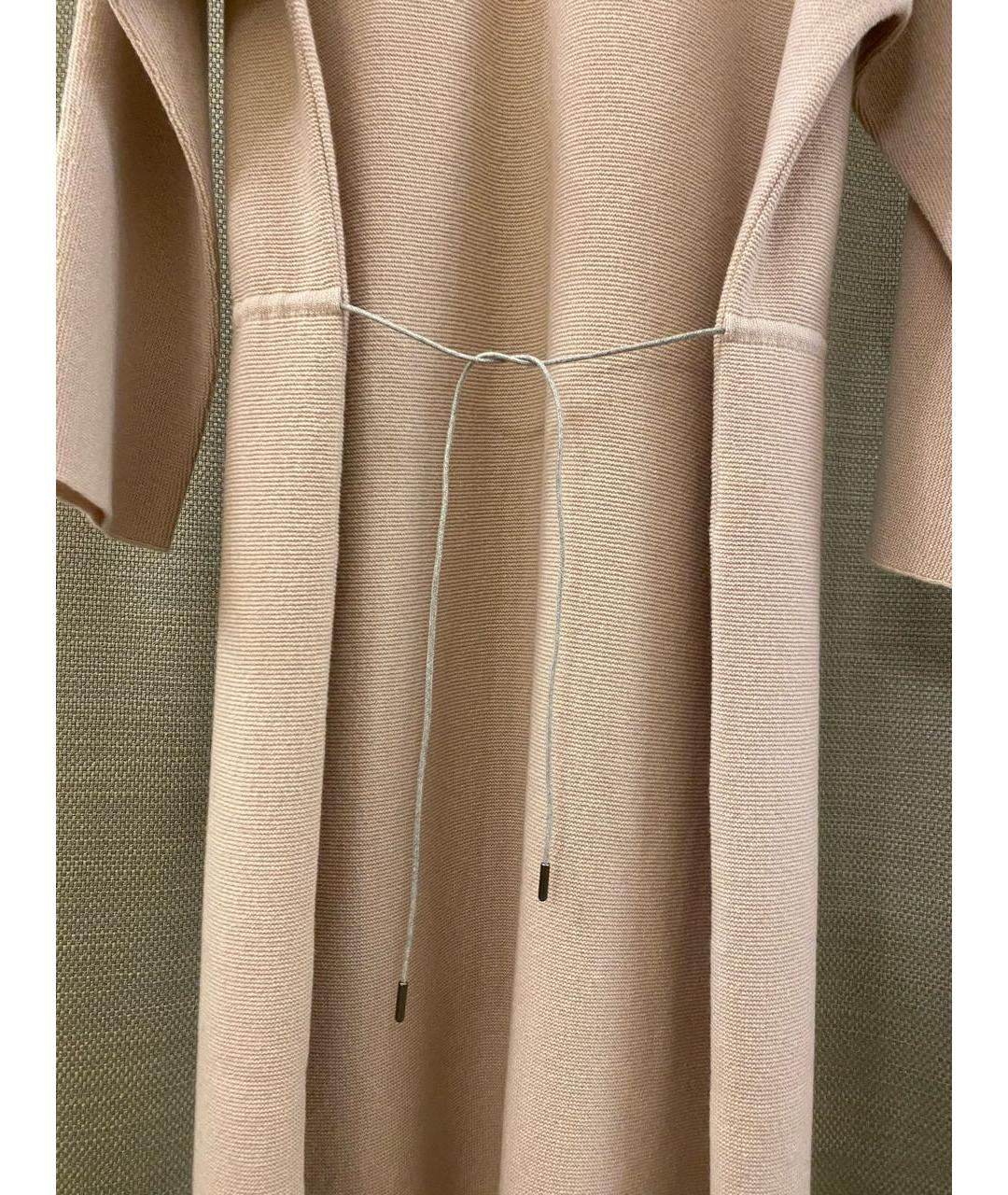 FABIANA FILIPPI Розовое шерстяное повседневное платье, фото 7