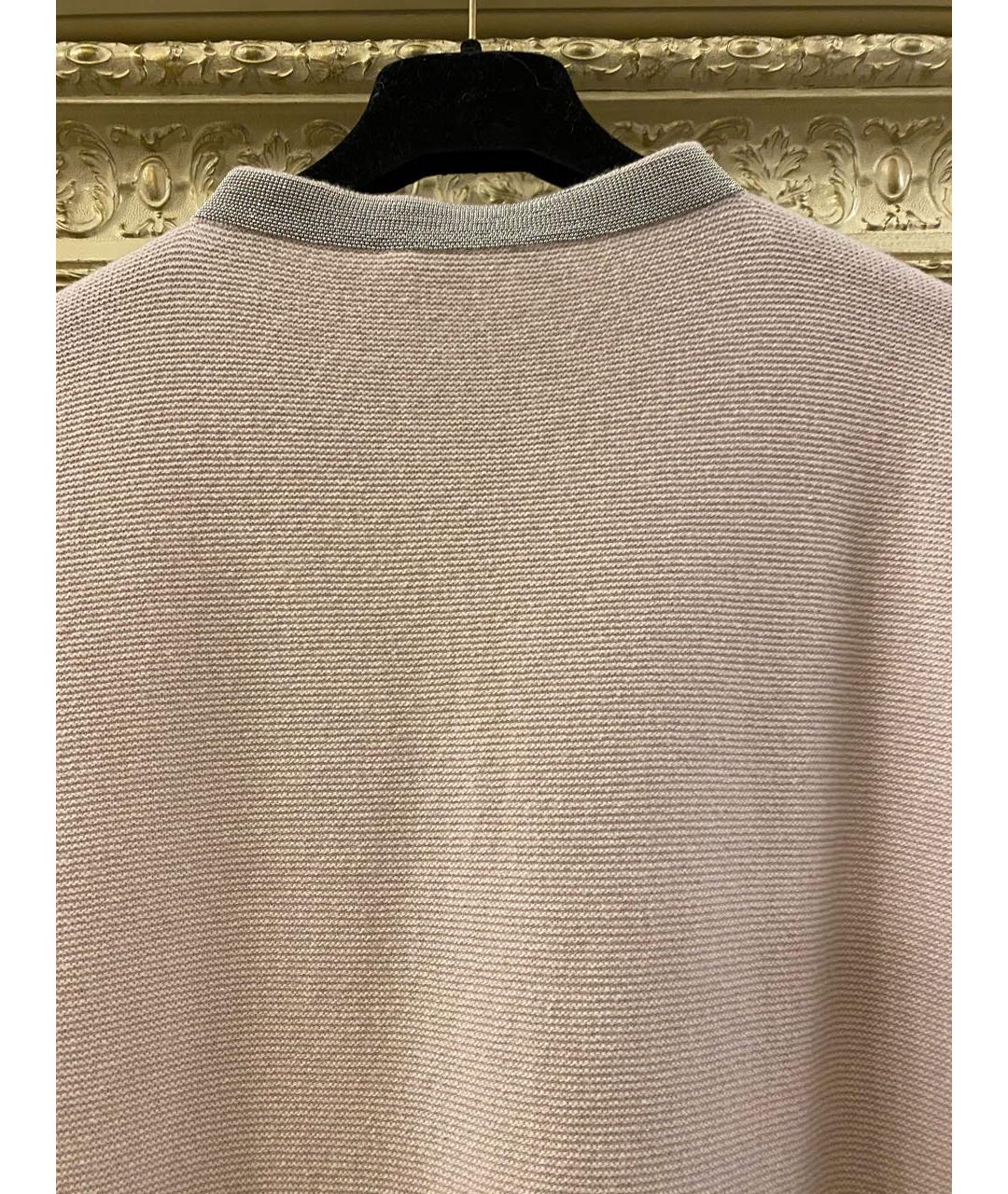 FABIANA FILIPPI Розовое шерстяное повседневное платье, фото 8