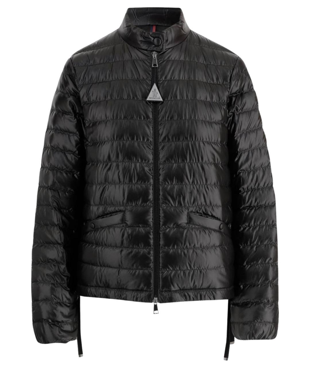 MONCLER Черная полиамидовая куртка, фото 1