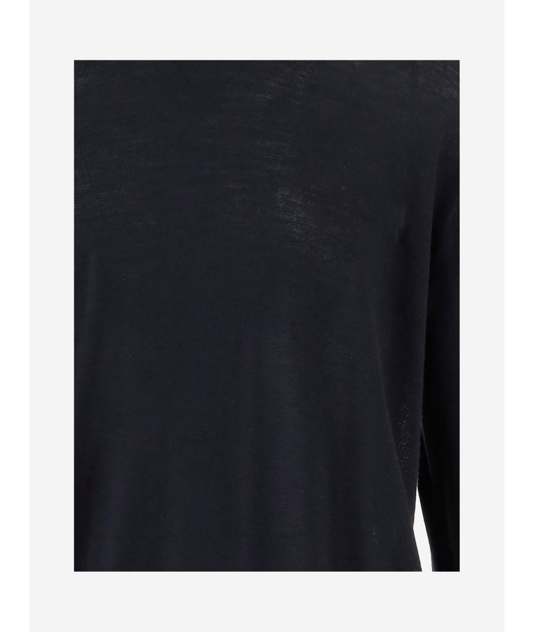 HERNO Темно-синий шерстяной джемпер / свитер, фото 3