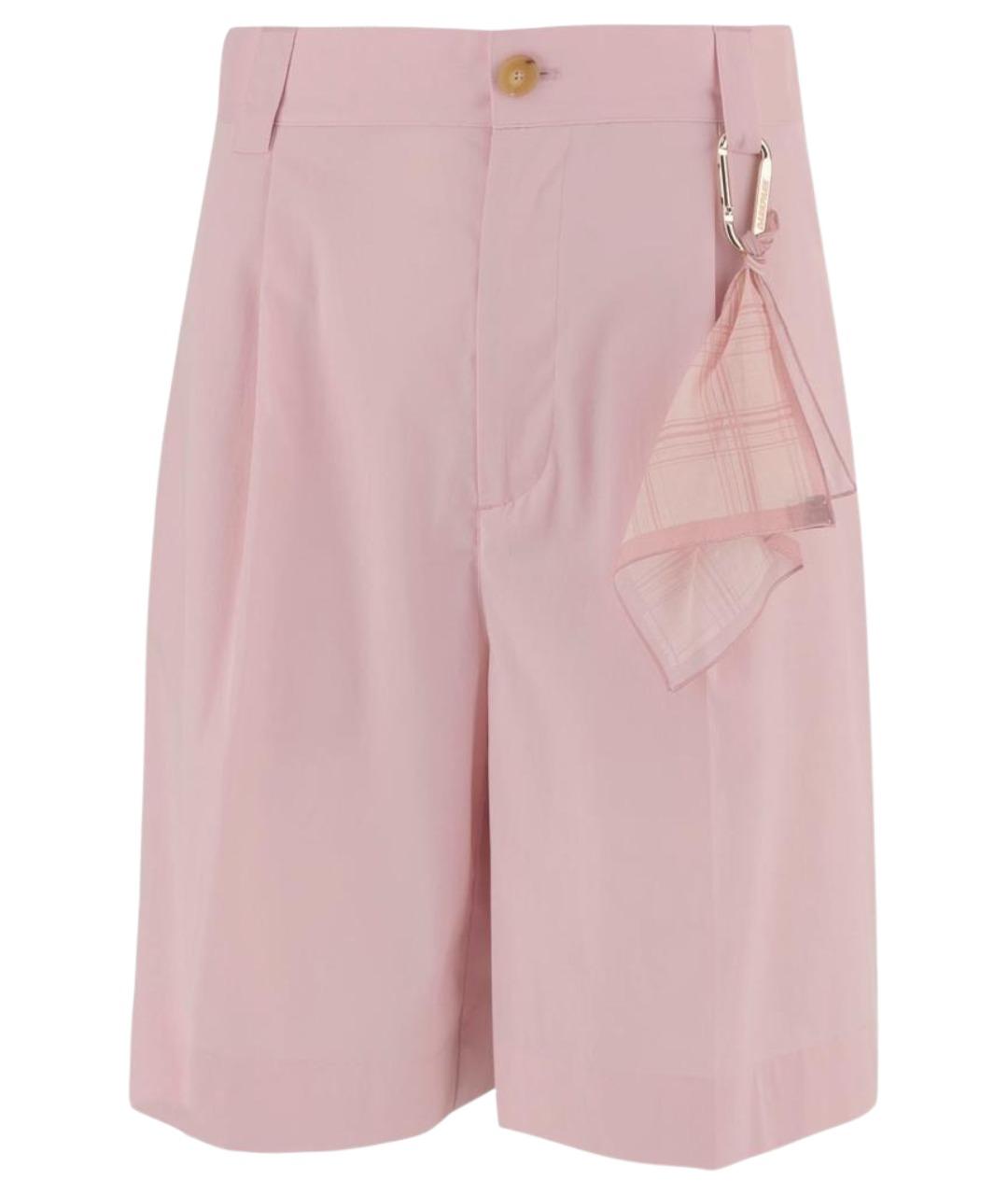 DARKPARK Розовые хлопковые шорты, фото 1