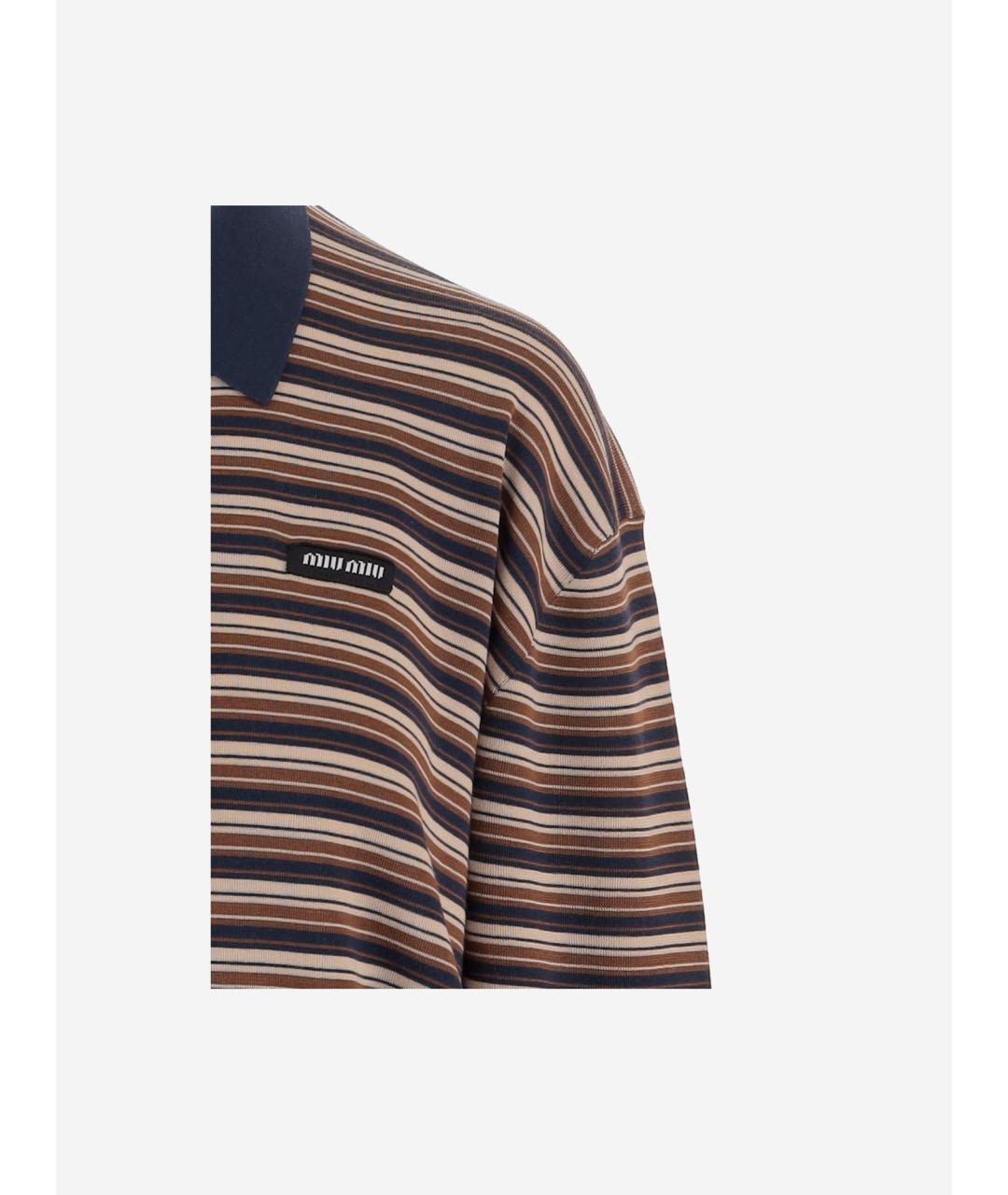 MIU MIU Мульти шерстяной джемпер / свитер, фото 3