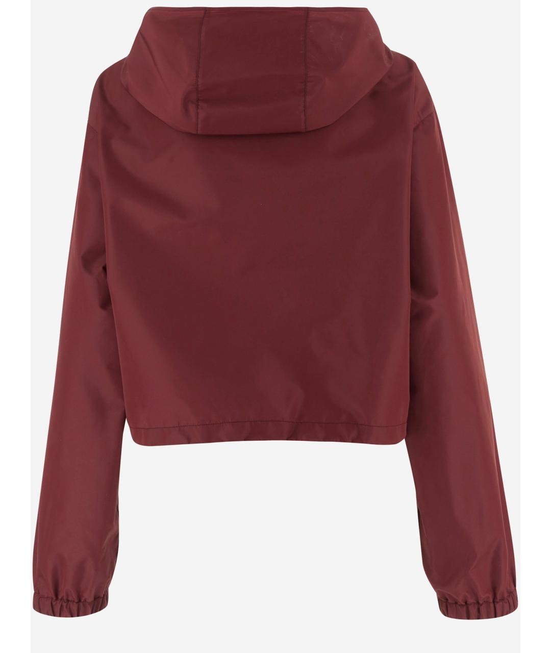 MIU MIU Красная полиэстеровая куртка, фото 2