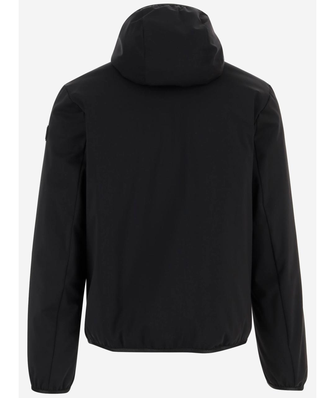 MONCLER Черная полиамидовая куртка, фото 2