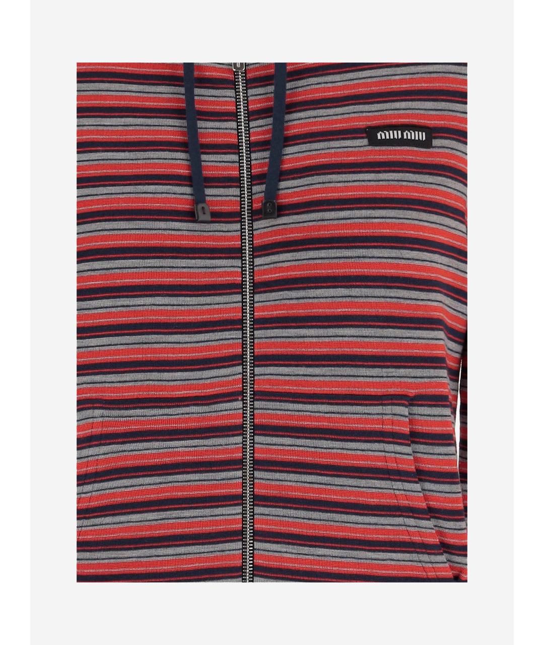 MIU MIU Мульти шерстяной кардиган, фото 3