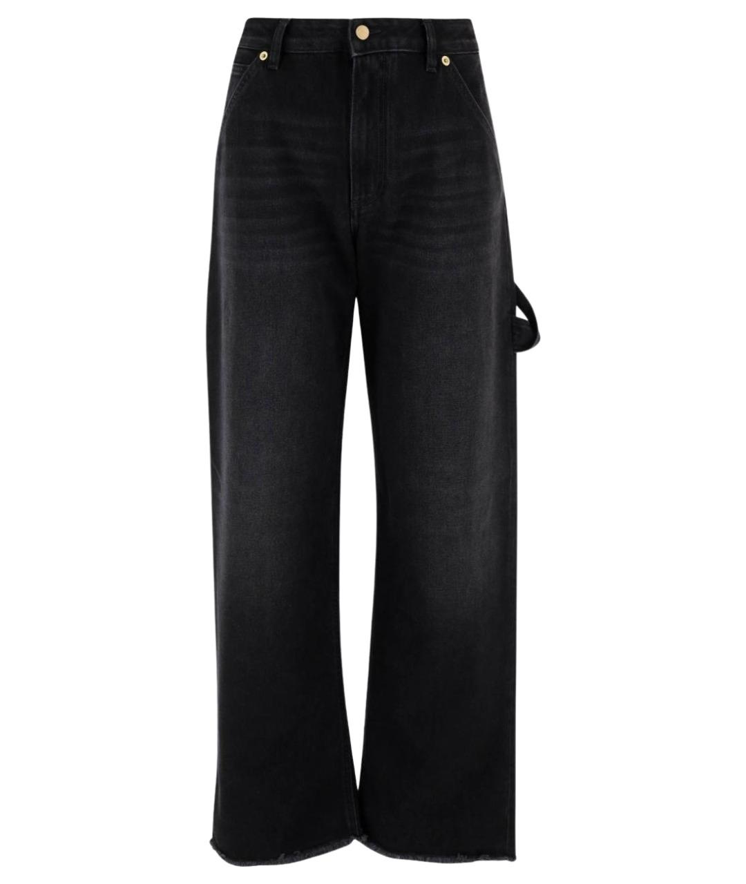 DARKPARK Черные хлопковые прямые джинсы, фото 1