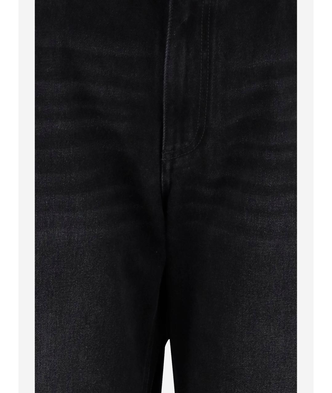DARKPARK Черные хлопковые прямые джинсы, фото 3