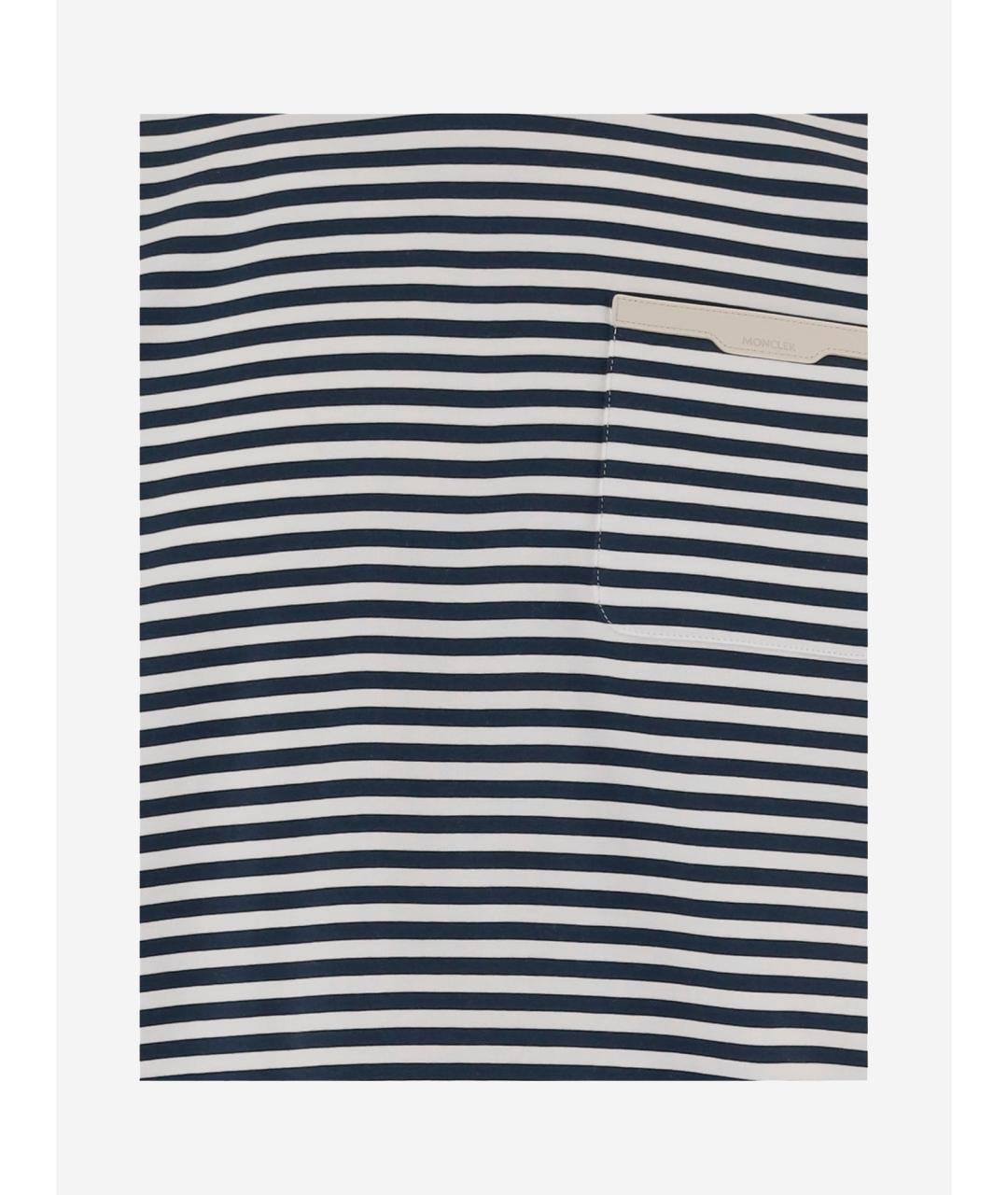 MONCLER Мульти хлопковая футболка, фото 3