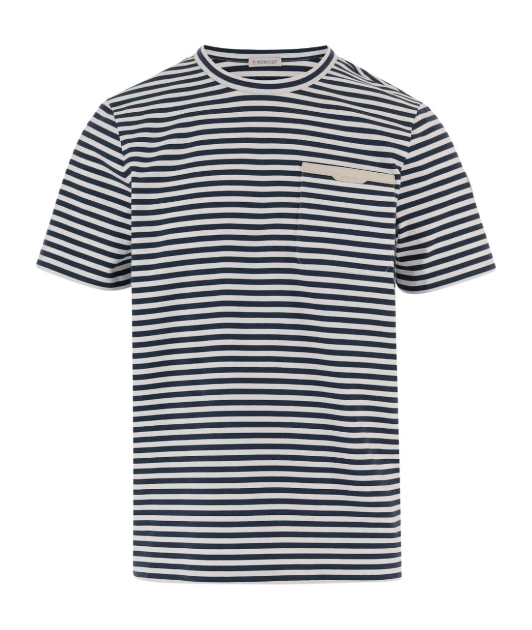 MONCLER Мульти хлопковая футболка, фото 1