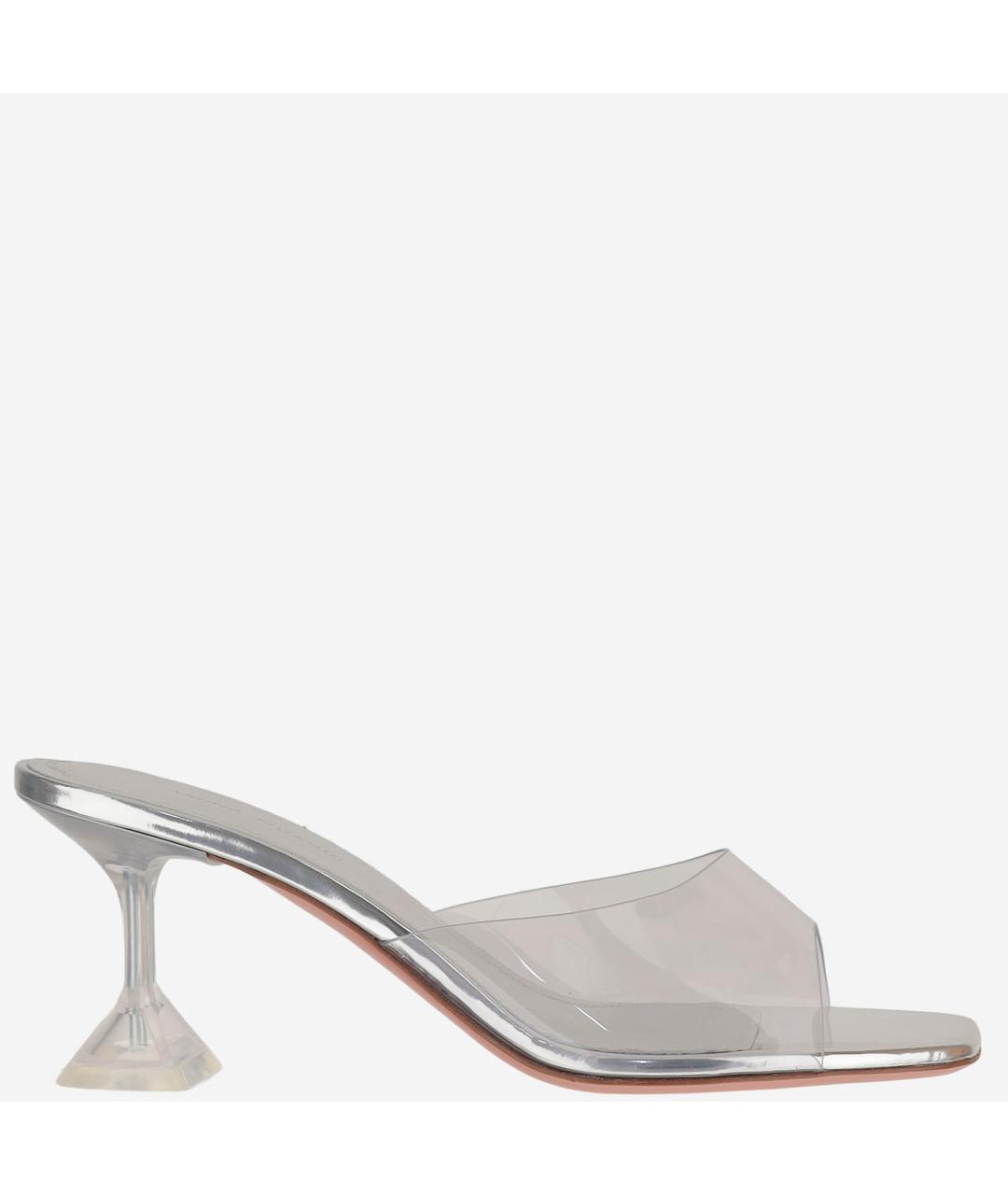 Amina Muaddi Серые туфли, фото 5