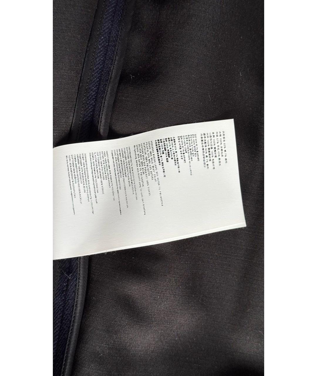 PRADA Темно-синее деним пальто, фото 8