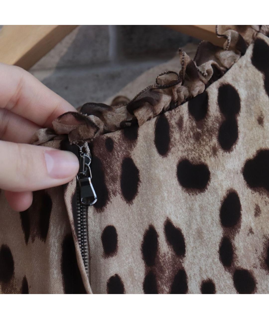 DOLCE&GABBANA Мульти шелковая блузы, фото 8